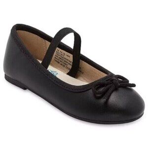 NEW Thereabouts Toddler Girls Black Ballet Casual Everyday Flats 7